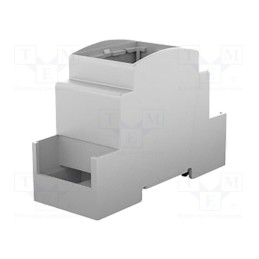 1 pcs x ITALTRONIC - 25.0204000.BL - Enclosure: for DIN rail mounting, Y: 90.5mm, X: 36.3mm, Z: 62mm