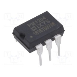 1 pcs x IXYS - PM1204 - Relay: solid state, Icntrl max: 100mA, 500mA, max.400VAC, THT, DIP6
