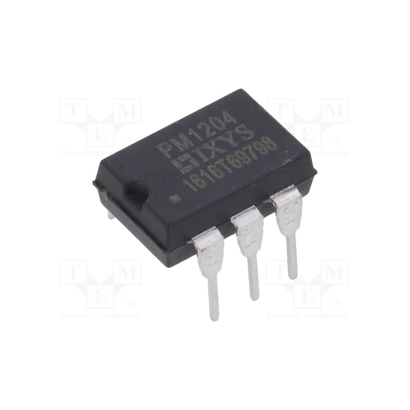 1 pcs x IXYS - PM1204 - Relay: solid state, Icntrl max: 100mA, 500mA, max.400VAC, THT, DIP6