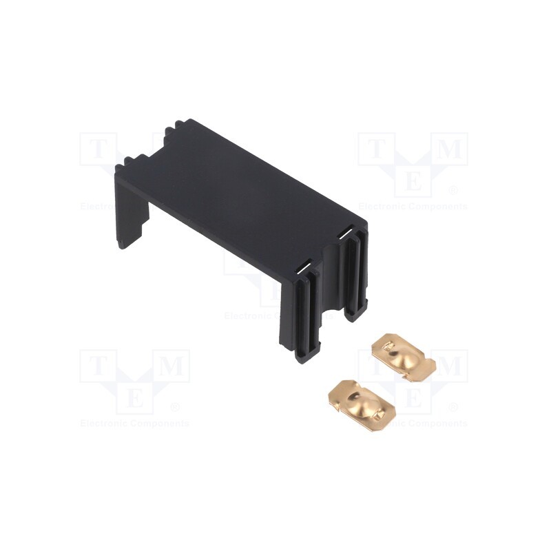 1 pcs x TEKO - BT-1.9 - Battery divider, W: 25.8mm, L: 55.7mm, black