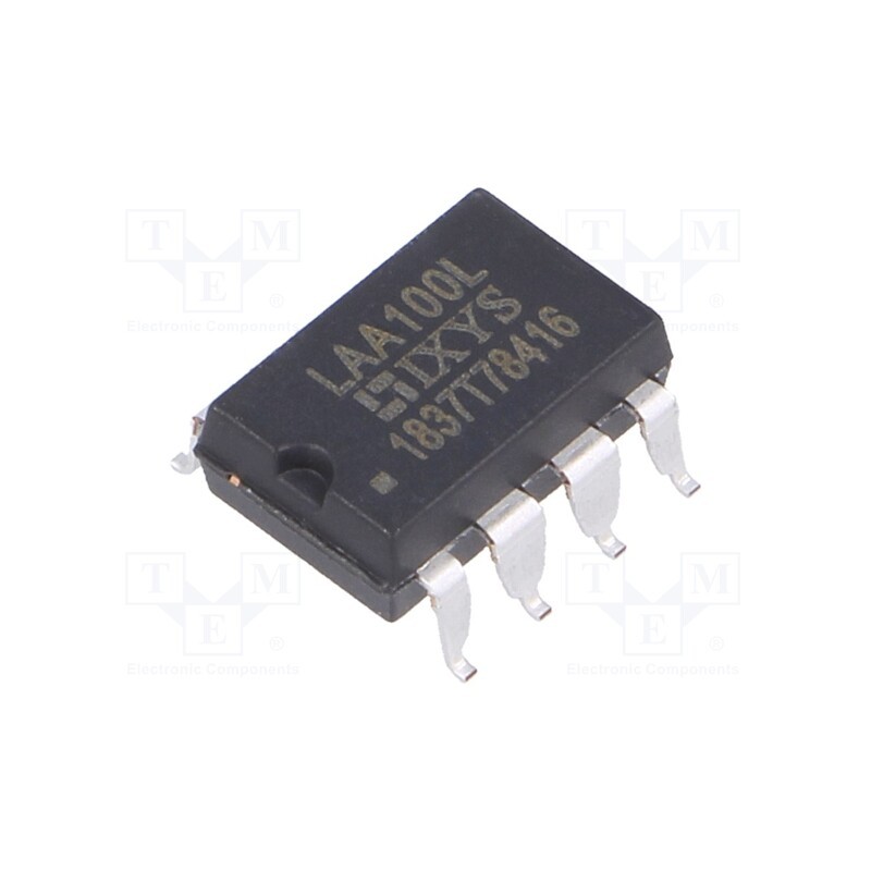 1 pcs x IXYS - LAA100LS - Relay: solid state, SPST-NO x2, Icntrl max: 50mA, 120mA, 25Ω, SMT