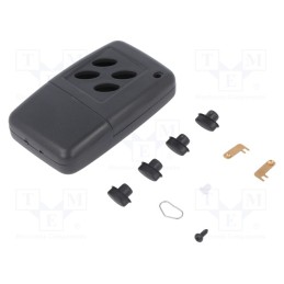 1 pcs x TEKO - 11124.4 - Enclosure: for remote controller, POCKET 11, X: 44mm, Y: 74mm