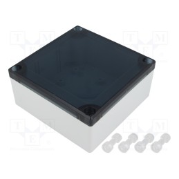 1 pcs x MASZCZYK - KM-500AGTRSPC - Enclosure: multipurpose, X: 104mm, Y: 113mm, Z: 53mm, ABS, grey, IP55