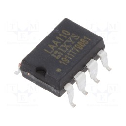 1 pcs x IXYS - LAA110S - Relay: solid state, SPST-NO x2, Icntrl max: 50mA, 120mA, 35Ω, SMT