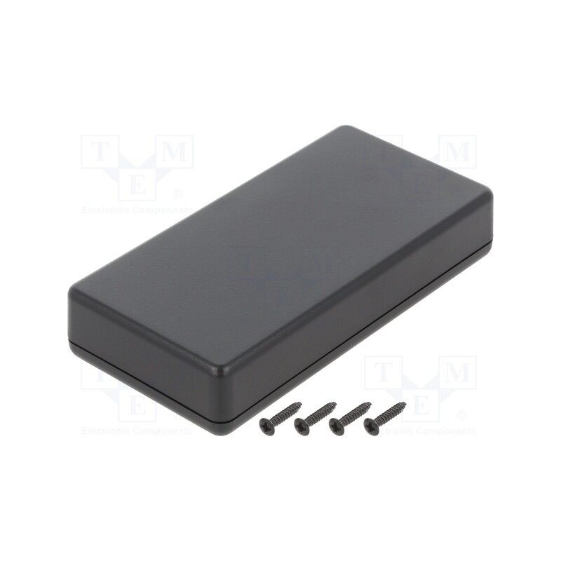 1 pcs x TAKACHI - TW7-3-13B - Enclosure: multipurpose, X: 65mm, Y: 130mm, Z: 25.6mm, TW, ABS, black