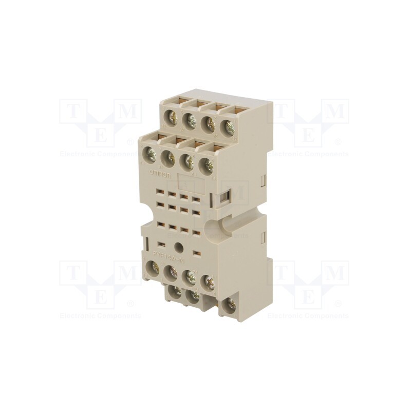 1 pcs x OMRON - PYF14A-N - Socket, PIN: 14, 5A, 250VAC, H3YN-2,H3YN-4,MY4,MY4N, Series: MY4