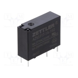 1 pcs x ZETTLER - AZ9371T-1A-18D - Relay: electromagnetic, SPST-NO, Ucoil: 18VDC, 10A, 10A/277VAC