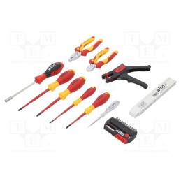 1 set x WIHA - 41241 - Kit: pliers, insulation screwdrivers, 1kVAC