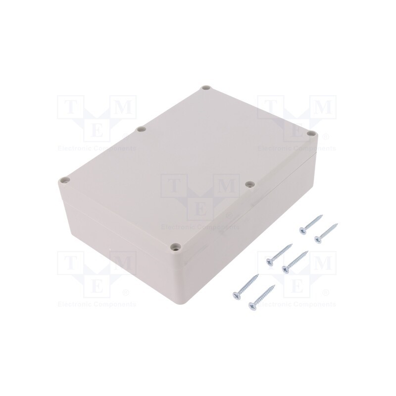1 pcs x KRADEX - Z74J ABS - Enclosure: multipurpose, X: 126mm, Y: 176mm, Z: 57mm, ABS, grey