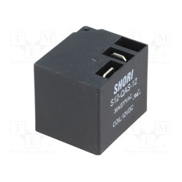 1 pcs x SHORI ELECTRIC - S12-QAS-12 - Relay: electromagnetic, SPST-NO, Ucoil: 12VDC, Icontacts max: 30A