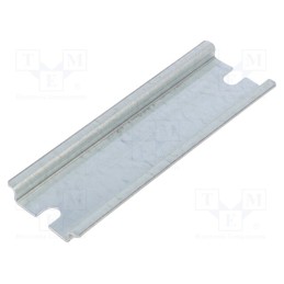 1 pcs x FIBOX - 9822001 - DIN rail, steel, W: 35mm, L: 105mm, Plating: zinc