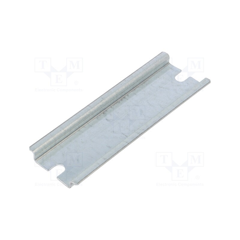 1 pcs x FIBOX - 9822001 - DIN rail, steel, W: 35mm, L: 105mm, Plating: zinc