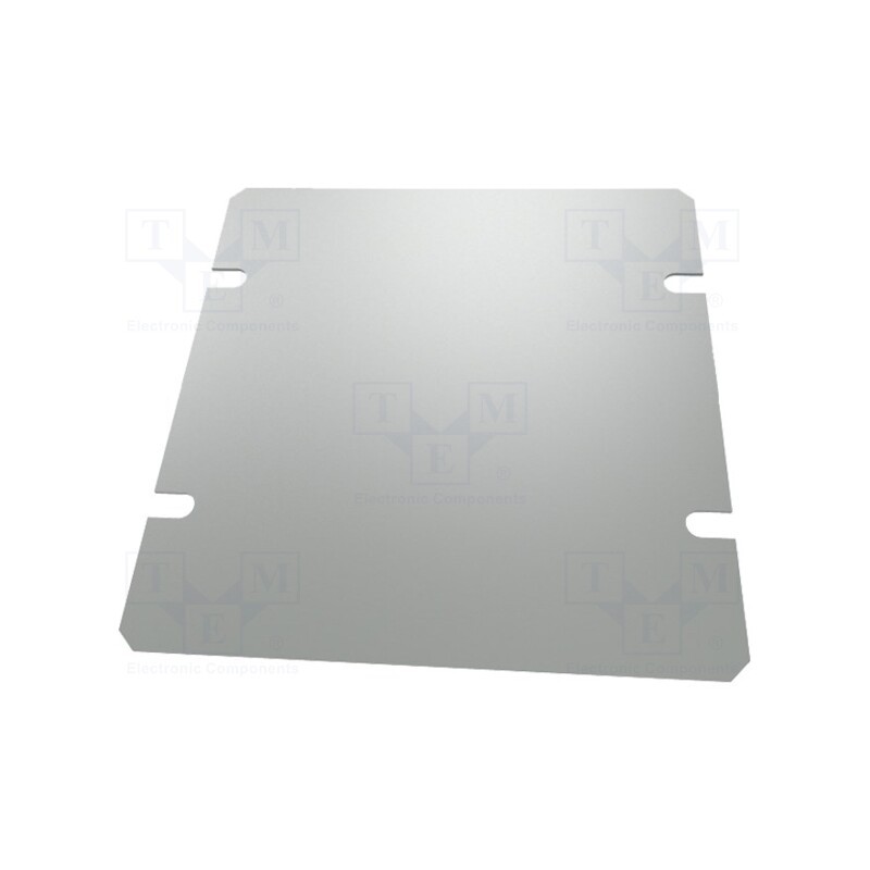 1 pcs x HAMMOND - 1431-6 - Mounting plate, steel, HM-1441-6,HM-1441-6BK3, Series: 1441, grey