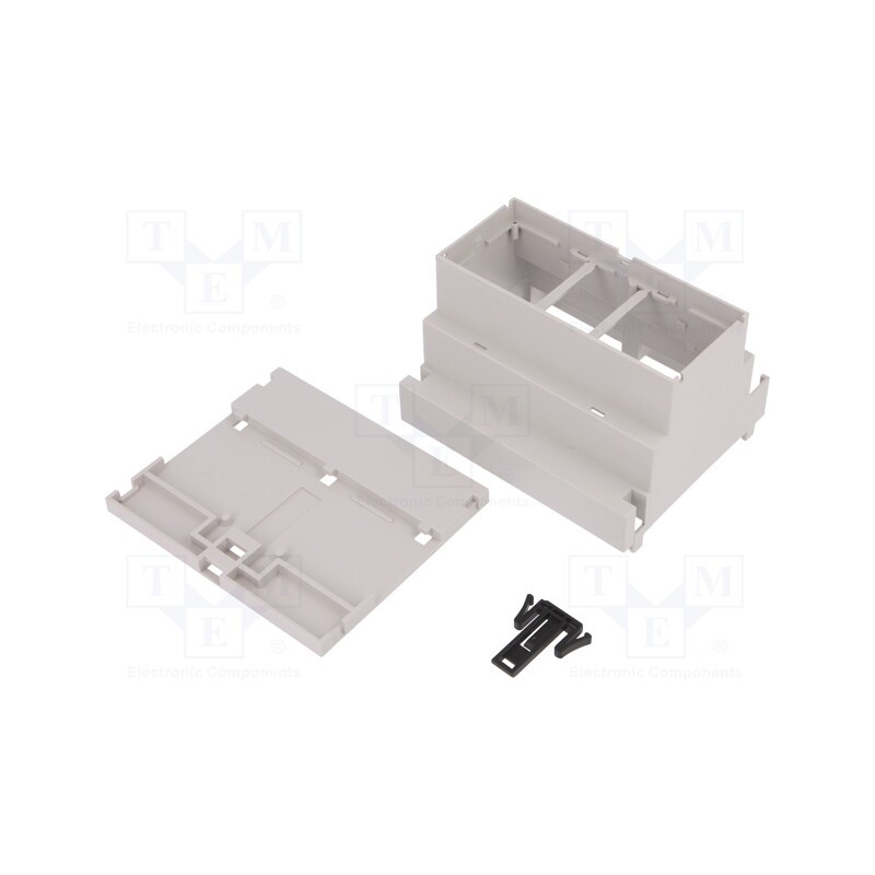 1 pcs x ITALTRONIC - 5.060268 - Enclosure: for DIN rail mounting, Y: 90mm, X: 106mm, Z: 68mm, PPO