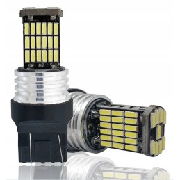 45 LED SMD P27 7W T25 bulb, white