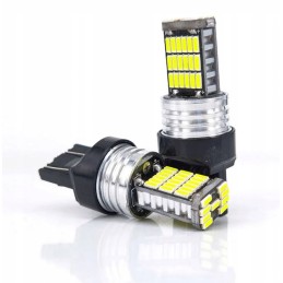 45 LED SMD P27 7W T25 bulb, white