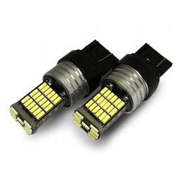 45 LED SMD P27 7W T25 bulb, white