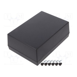 1 pcs x GAINTA - G1213B - Enclosure: multipurpose, X: 123mm, Y: 174mm, Z: 63mm, ABS, black