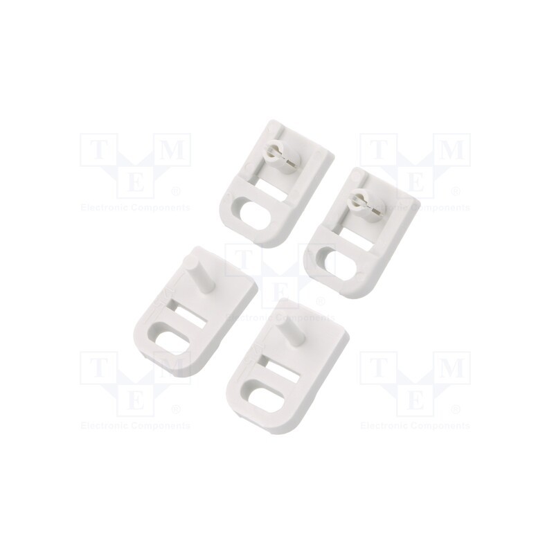 1 set x SPELSBERG - 19400101 - Set of wall holders, polyamide, 4pcs.