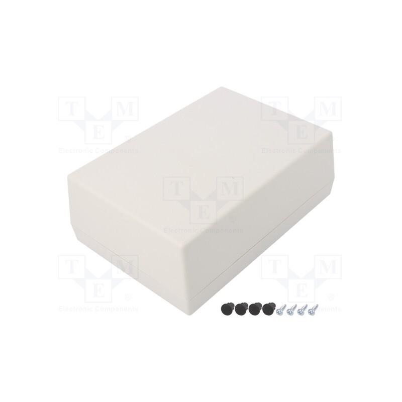 1 pcs x GAINTA - G1213G - Enclosure: multipurpose, X: 123mm, Y: 174mm, Z: 63mm, ABS, light grey