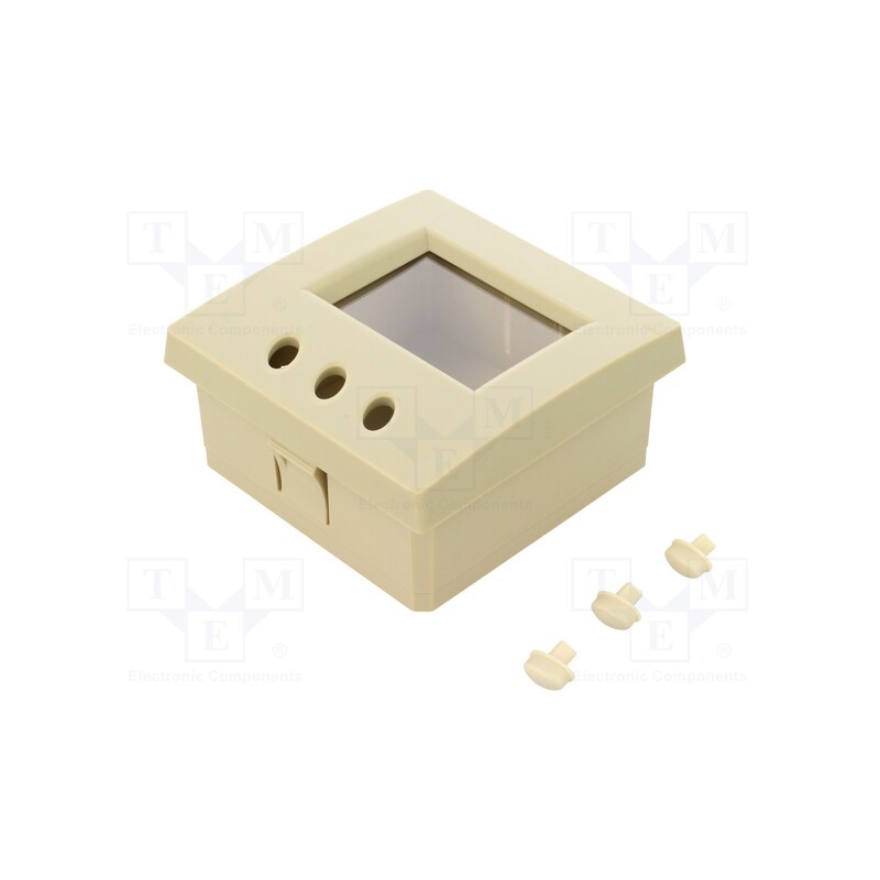 1 pcs x COMBIPLAST - CP-7277A - Enclosure: panel, X: 72mm, Y: 72mm, Z: 36mm, ABS