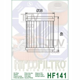 Oil filter hf141 hiflofiltro yamaha yzf wrf yzf125r yp125 wr125r x xg250