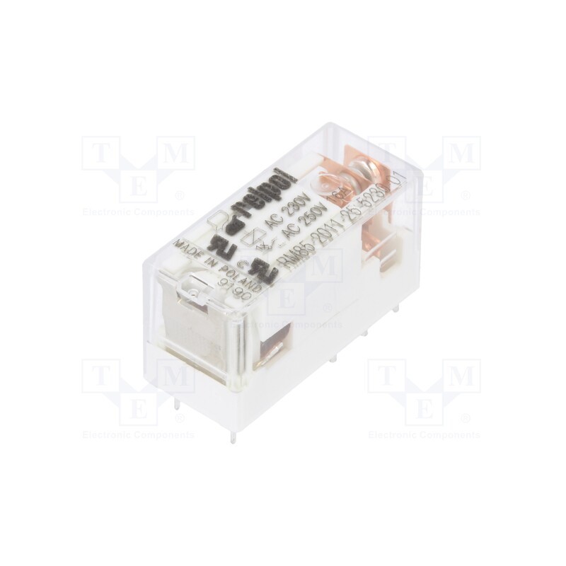 1 pcs x RELPOL - RM85-2011-25-5230-01 - Relay: electromagnetic, SPDT, Ucoil: 230VAC, Icontacts max: 16A