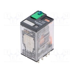 1 pcs x SCHNEIDER ELECTRIC - RXM2AB2BD - Relay: electromagnetic, DPDT, Ucoil: 24VDC, Icontacts max: 12A