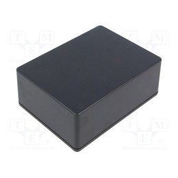1 pcs x HAMMOND - 1591XXSBK - Enclosure: multipurpose, X: 82mm, Y: 110mm, Z: 44mm, 1591XX, ABS, IP54
