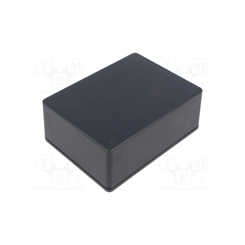 1 pcs x HAMMOND - 1591XXSBK - Enclosure: multipurpose, X: 82mm, Y: 110mm, Z: 44mm, 1591XX, ABS, IP54