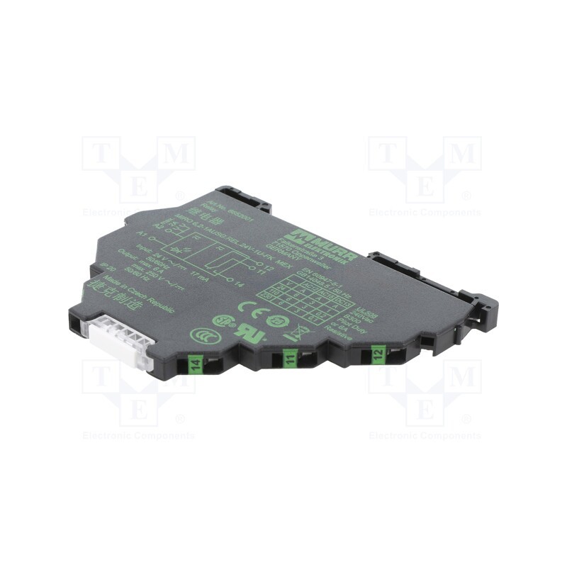 1 pcs x MURR ELEKTRONIK - 6652001 - Relay: interface, SPDT, Ucoil: 24VDC, 6A, 6A/250VAC