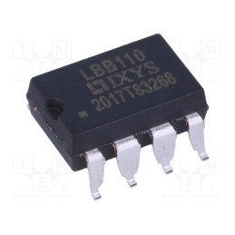 1 pcs x IXYS - LBB110S - Relay: solid state, SPST-NC x2, Icntrl max: 50mA, 120mA, 35Ω, SMT