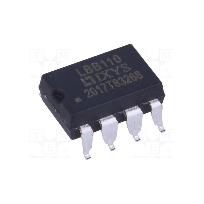 1 pcs x IXYS - LBB110S - Relay: solid state, SPST-NC x2, Icntrl max: 50mA, 120mA, 35Ω, SMT