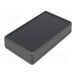 1 pcs x HAMMOND - 1593QBK - Enclosure: with panel, X: 66mm, Y: 140mm, Z: 28mm, 1593, ABS, black
