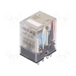 1 pcs x OMRON - MY4Z 24DC(S) - Relay: electromagnetic, 4PDT, Ucoil: 24VDC, Icontacts max: 5A, 0.9W