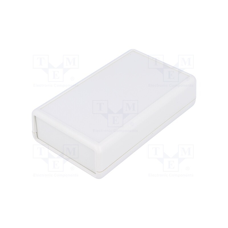 1 pcs x HAMMOND - 1593QGY - Enclosure: with panel, with flap on baterries, 1593, X: 66mm, ABS
