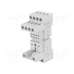1 pcs x LOVATO ELECTRIC - HR1XS024S - Socket, PIN: 5, 10A, 250VAC, for DIN rail mounting