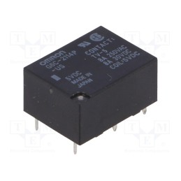 1 pcs x OMRON OCB - G6C-2114P-US 5VDC - Relay: electromagnetic, SPST-NO + SPST-NC, Ucoil: 5VDC, 8A/250VAC