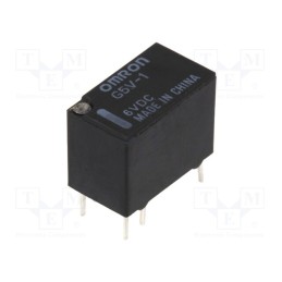 1 pcs x OMRON OCB - G5V-1 6VDC - Relay: electromagnetic, SPDT, Ucoil: 6VDC, Icontacts max: 1A, PCB