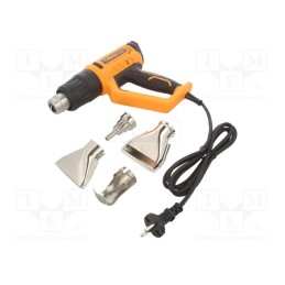 1 pcs x BETA - 18500020 - Electric hot shrink gun, 2kW, 400÷500l/min, Plug: EU, 230VAC