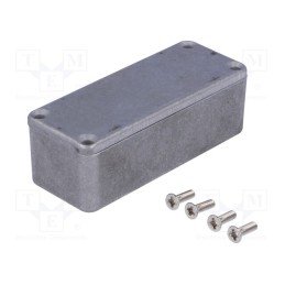 1 pcs x HAMMOND - 1550A - Enclosure: multipurpose, X: 35mm, Y: 89mm, Z: 30mm, 1550, aluminium