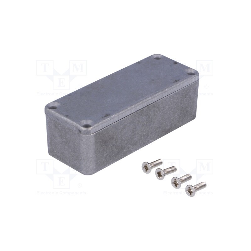 1 pcs x HAMMOND - 1550A - Enclosure: multipurpose, X: 35mm, Y: 89mm, Z: 30mm, 1550, aluminium