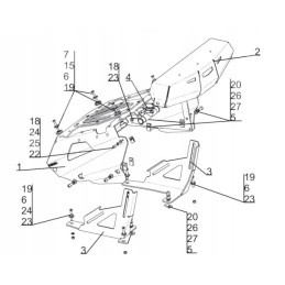 Can am outlander brp 715001930 radiator relocation kit