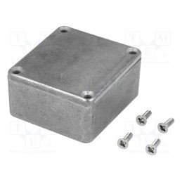 1 pcs x HAMMOND - 1550Q - Enclosure: multipurpose, X: 55mm, Y: 60mm, Z: 30mm, 1550, aluminium