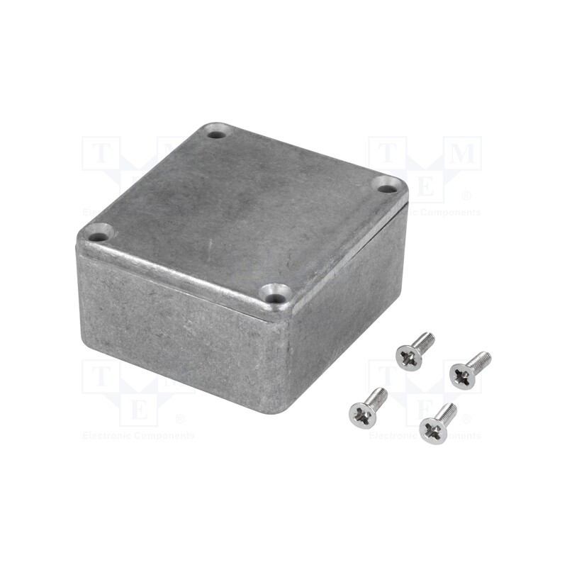 1 pcs x HAMMOND - 1550Q - Enclosure: multipurpose, X: 55mm, Y: 60mm, Z: 30mm, 1550, aluminium