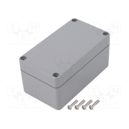 1 pcs x GAINTA - G308-IP67 - Enclosure: multipurpose, X: 65mm, Y: 115mm, Z: 55mm, ABS, dark grey