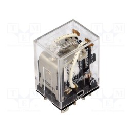 1 pcs x OMRON - LY2 12VDC - Relay: electromagnetic, DPDT, Ucoil: 12VDC, Icontacts max: 10A
