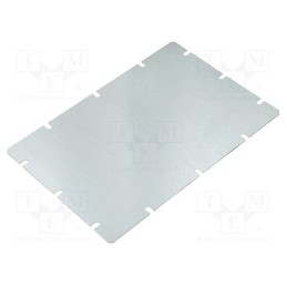 1 pcs x FIBOX - MIV 200 - Mounting plate, steel, W: 148mm, L: 223mm, Thk: 1.5mm, Plating: zinc