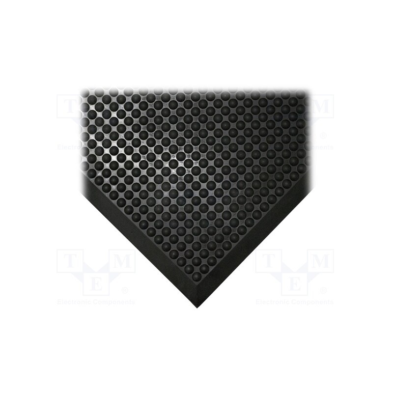 1 pcs x COBA EUROPE - SE010003 - Anti fatigue mat, Width: 0.9m, L: 1.2m, polyurethane, black