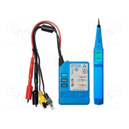 1 pcs x Kurth Electronic - KE701 - Tester: wire localizer, EasyTest, 350VAC,500VDC, 0.25m